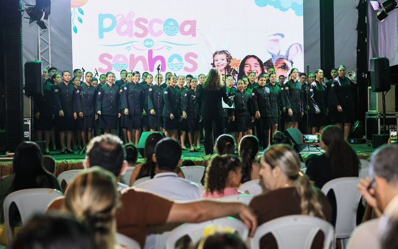 Apresentação coral da Guadar Metropolitana de Palmas - Foto Lia Mara (3)