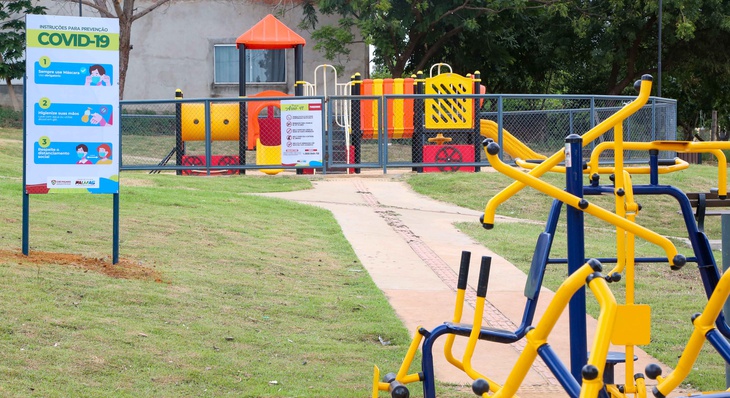 Crianças terão parque infantil para lazer