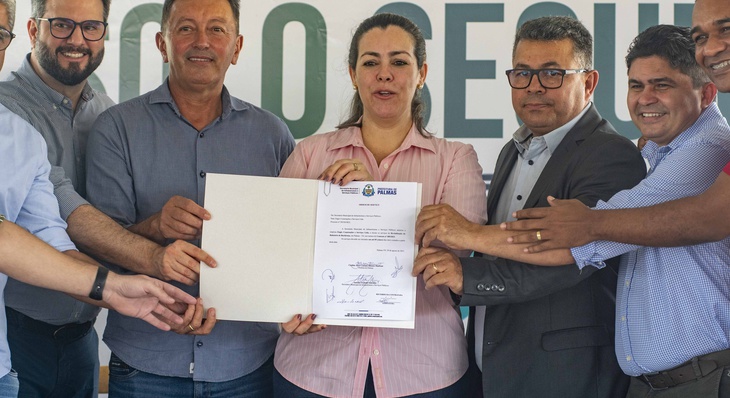 Prefeita Cinthia Ribeiro assinou a ordem de serviço para o início das obras de revitalização do balneário de Buritirana