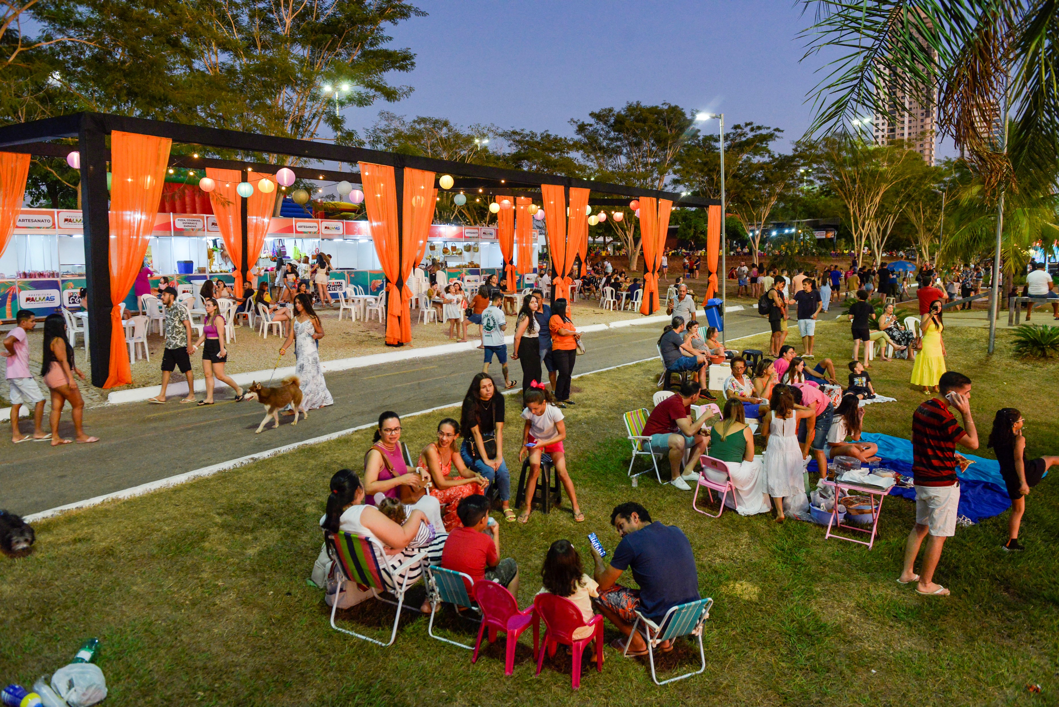 Final de semana será animado nas praias da Capital e em Taquaruçu