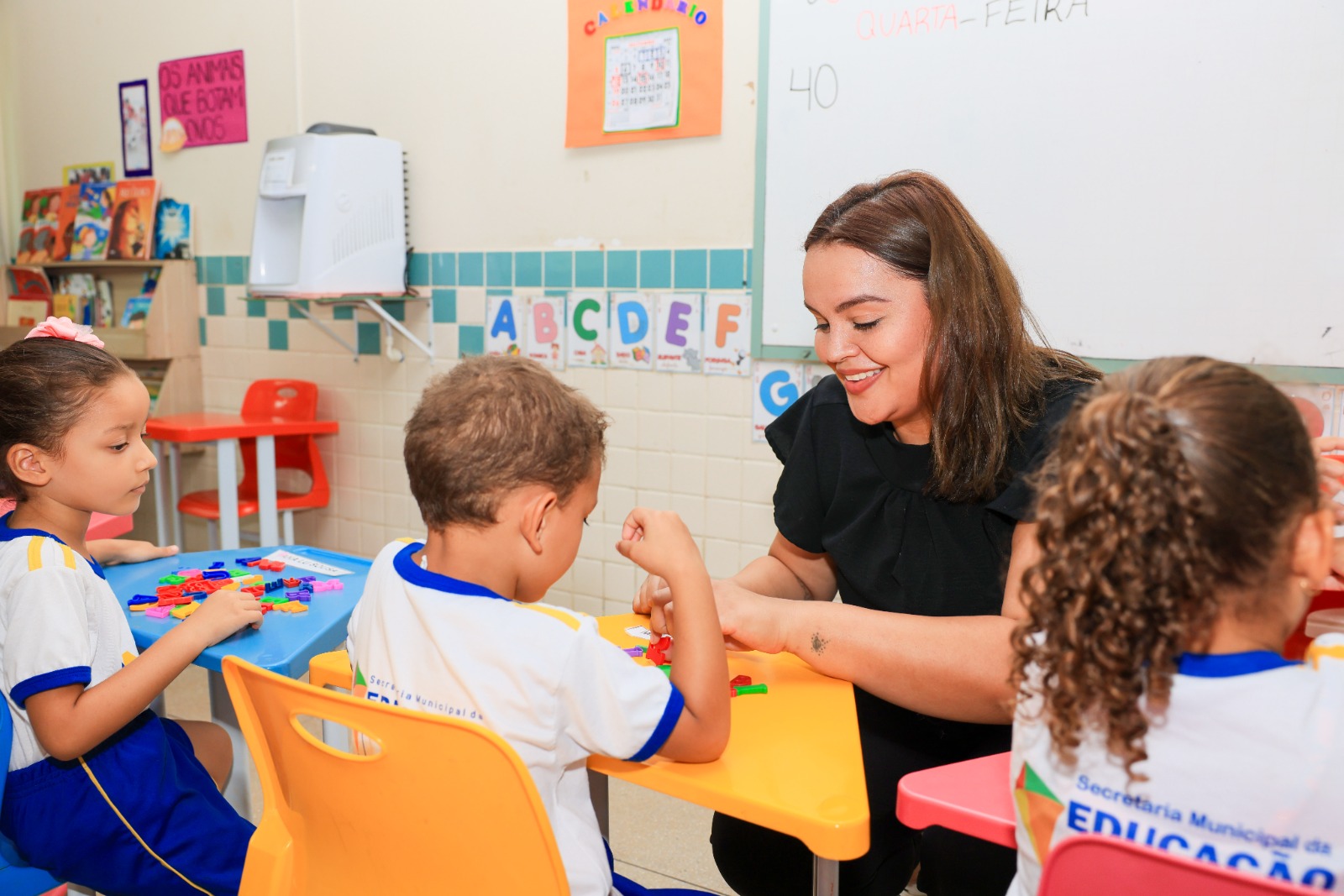 Pedagoga Mariana Soares Borges afirmou que o que mais a motiva é fazer a diferença na vida dessas crianças
