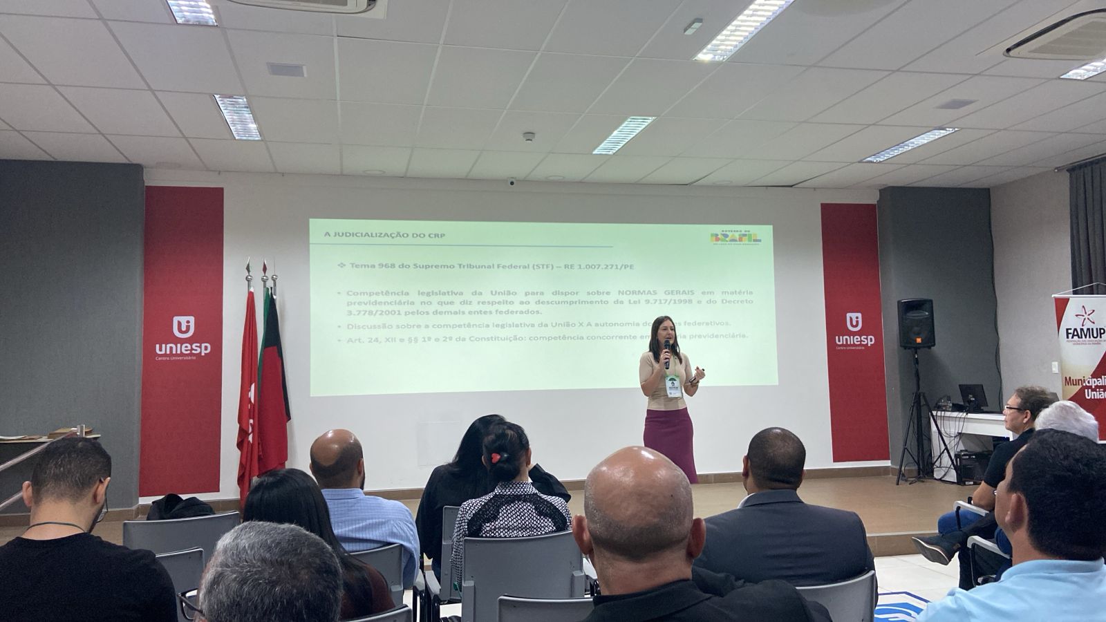 PreviPalmas foi representado em evento sobre regularização dos Certificados de Regularidade Previdenciária