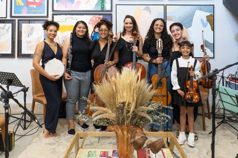 Roda de Choro Feminina 'Luar do Cerrado' se apresenta no Parque Cesamar neste domingo, 7