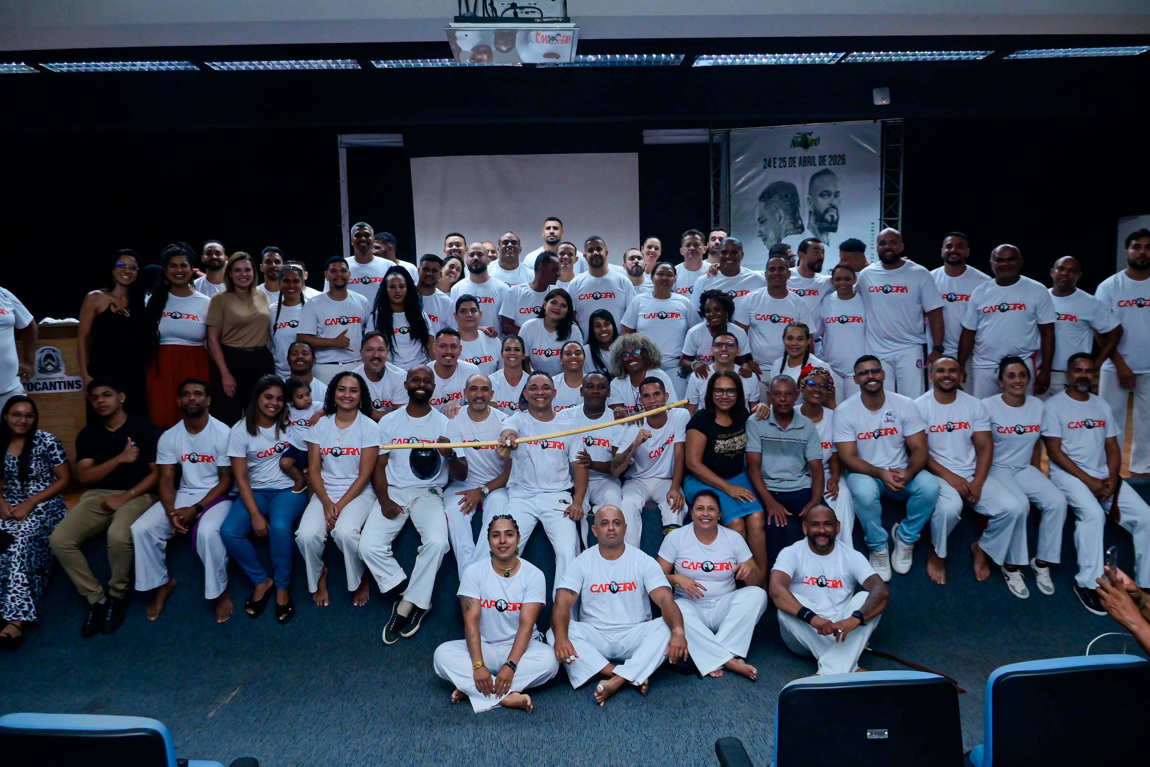 Com apoio da Prefeitura, II Abalô Capoeira reúne mais de cem capoeiristas com presenças nacional e internacional em Palmas