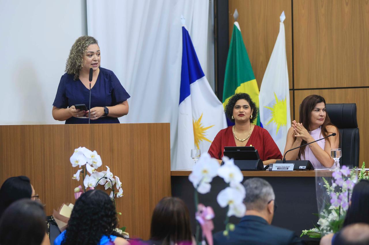 Prefeitura de Palmas participa de sessão solene de homenagem ao Dia da Mulher
