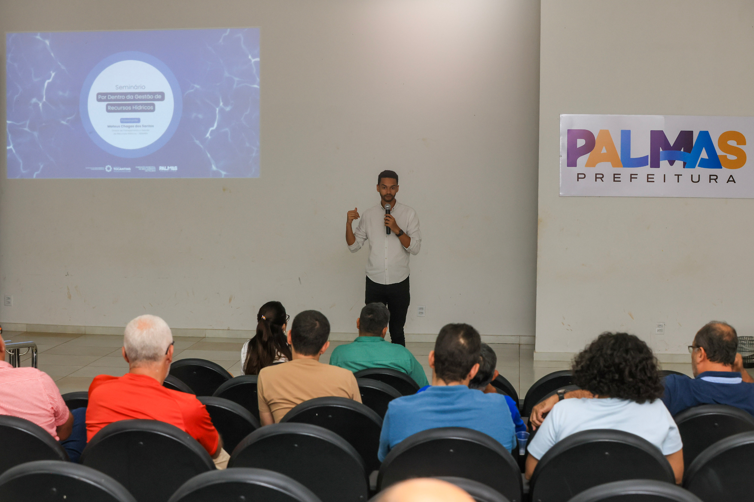 Seminário em alusão ao Dia Mundial da Água reúne comunidade em Palmas