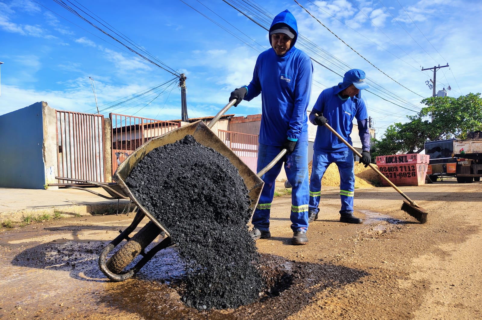 Prefeitura de Palmas intensifica manutenção viária e garante mais segurança e qualidade nas vias da região central