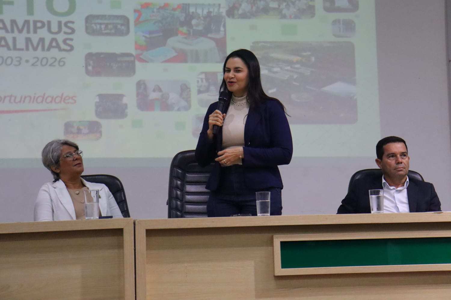 Secretária da Educação representa Prefeitura na celebração dos 23 anos do IFTO Campus Palmas