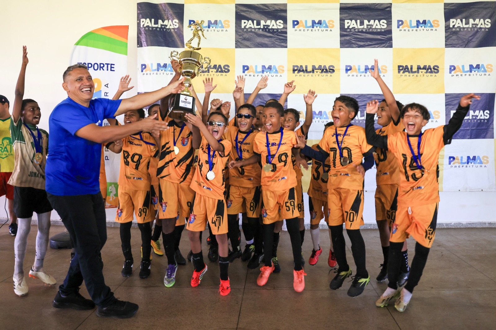 Finais da Copa dos Projetos Sociais reúnem jovens atletas e famílias em Palmas