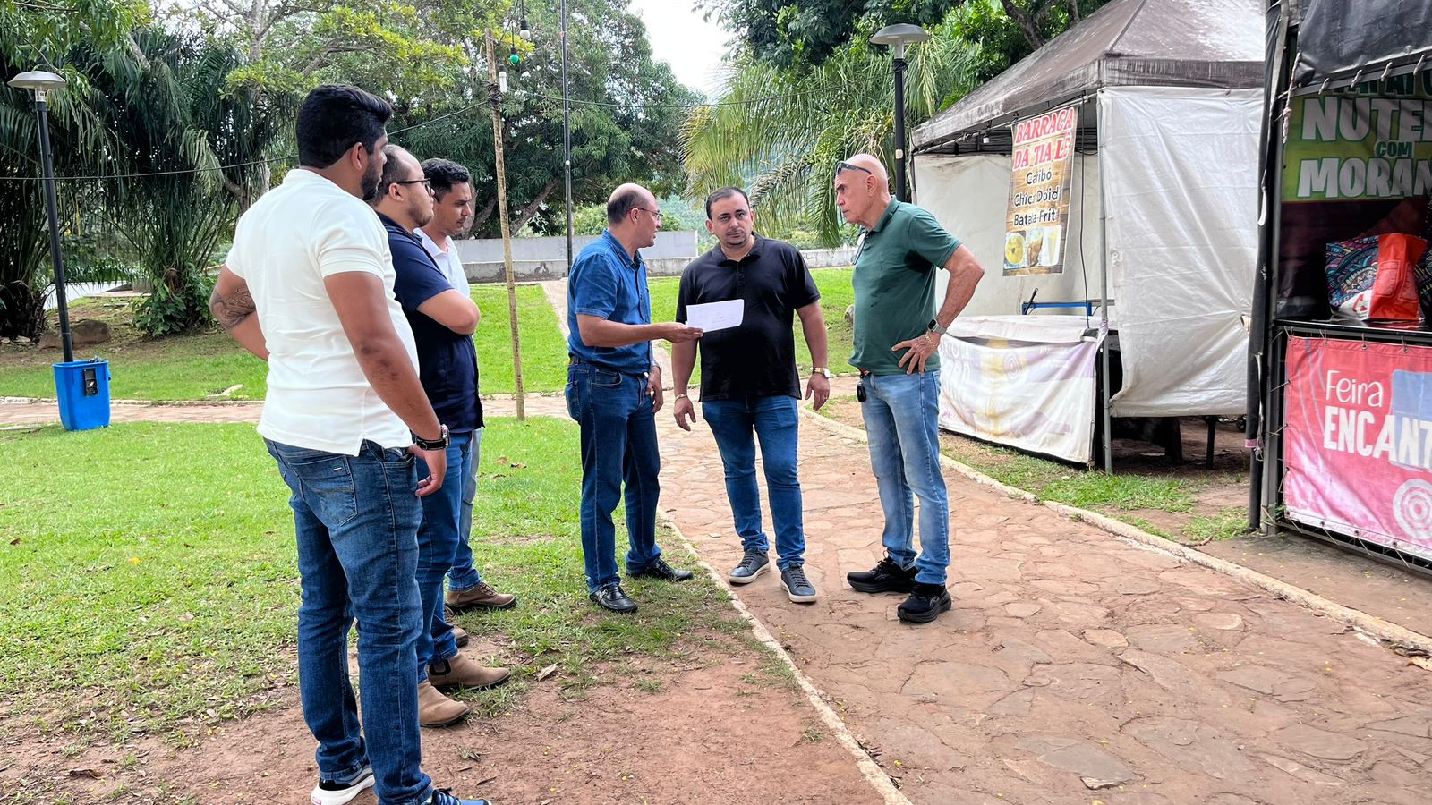 Gestão municipal de Palmas realiza visita técnica para estruturação da Feira Encantos da Serra em Taquaruçu