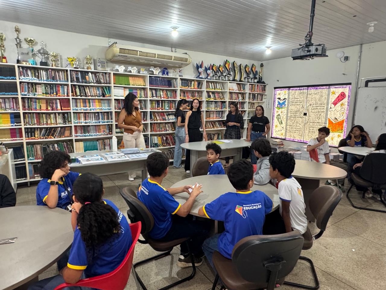Escola Municipal Darcy Ribeiro promove oficinas de educação alimentar em parceria com a UFT