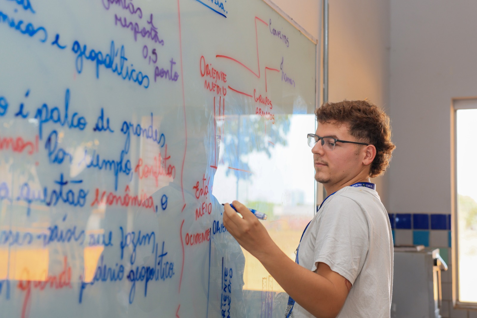 Jovem professor desenvolve projeto que levanta dados acerca da realidade do aluno, seu núcleo familiar e sua percepção da cidade em que vive