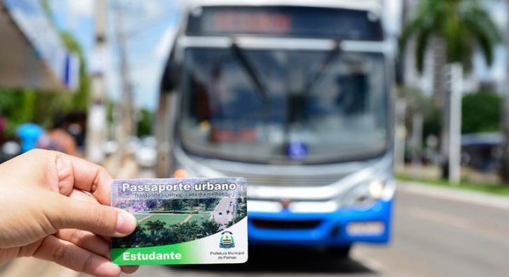 Iniciativa é desenvolvida pela Prefeitura de Palmas e visa custear passagens do sistema de transporte público para estudantes de baixa renda