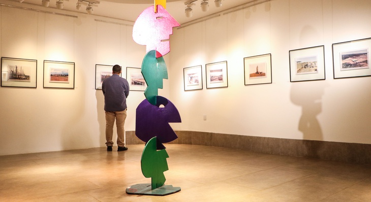 Obras já estiveram expostas em 2019, na Galeria Municipal de Artes do Espaço Cultural José Gomes Sobrinho