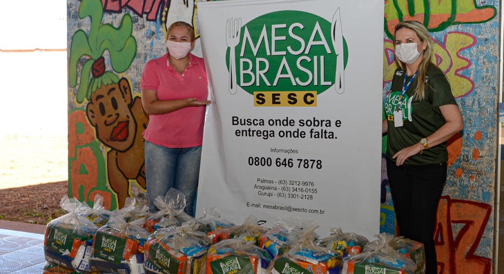 A coordenadora do Cras Taquari, Marcivânia Alves informou que todas as cestas foram entregues respeitando as normas sanitárias 