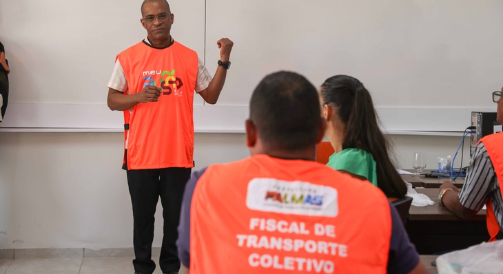 Alvacy da Silva Pires, diretor de Planejamento da ATCP, ministrou a capacitação