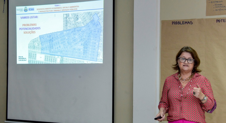Diretora de Projetos Urbanísticos do Impup, Denise de Moraes Rech, ressaltou que as equipes técnicas estão estudando não só o eixo principal da Avenida Tocantins, mas também, as vias que compõem o seu entorno