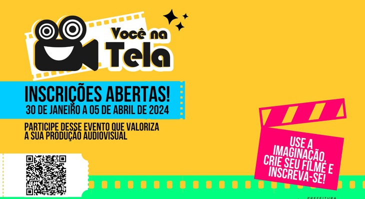 O Você na Tela estimula as crianças e jovens a produzirem filmes pelo celular e buscarem conhecimento sobre a linguagem audiovisual