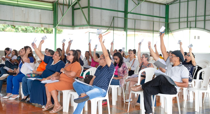 Quarta audiência pública do Orçamento Participativo ocorreu na Escola Municipal Crispim Pereira