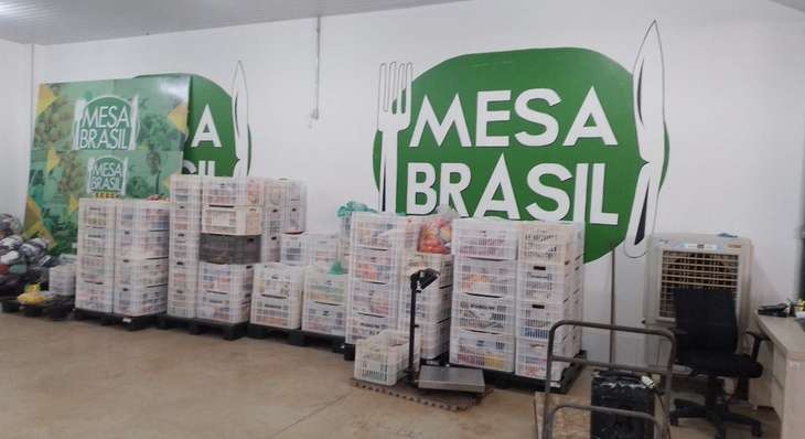 1.35 tonelada do pescado apreendido foi doado pela Guarda Metropolitana de Palmas para Programa Mesa Brasil