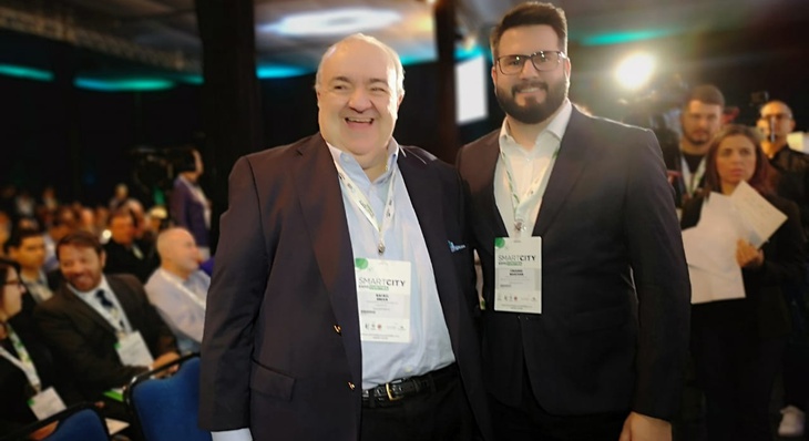 Prefeito de Curitiba, Rafael Greca e secretário Eduardo Mantoan