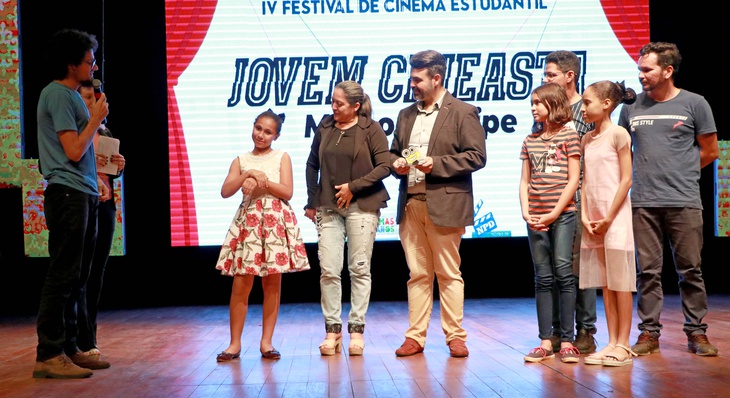 O Festival  premia filmes de estudantes do nível fundamental ao universitário