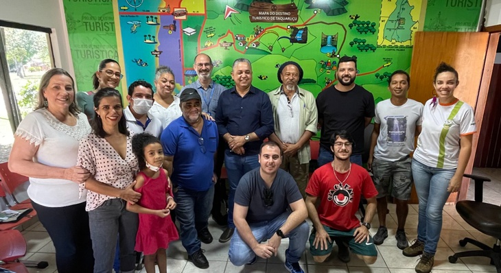 A reunião entre Goverta, secretarias municipais, e demais convidados aconteceu no Catur Taquaruçu