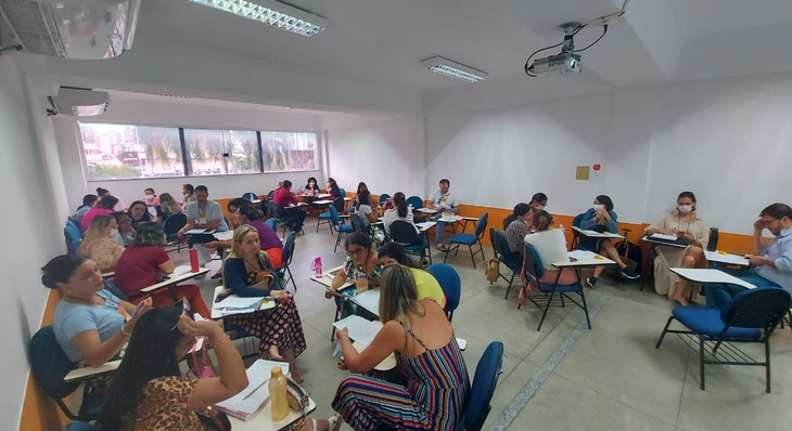 A Fundação Escola de Saúde Pública de Palmas (Fesp) realizou nos dias 20, 28 e 29 de fevereiro encontros destinados a três turmas das iniciativas educacionais do Projeto de Qualificação em Processos Educacionais na Saúde do Plano Mun. de Educação