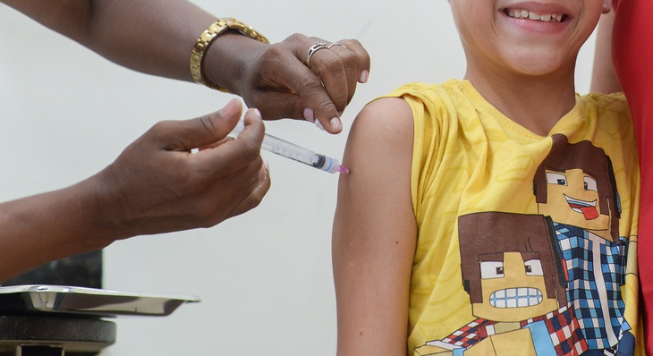 Campanha é voltada para imunização de crianças e adolescentes menores de 15 anos