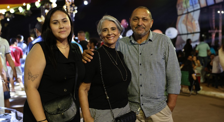 Família Nunes subiu a Serra para curtir show,  Cozinha Show e se deliciar com uma vasta gama de iguarias