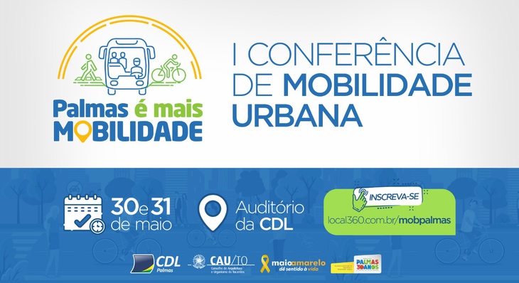 Conferência é promovida pelo Conselho Municipal de Acessibilidade Mobilidade, Trânsito e Transporte (CMAMTT) e faz parte das ações do Movimento Maio Amarelo,