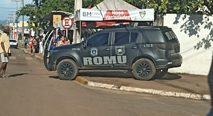 Viatura da Romu também realiza patrulhamento