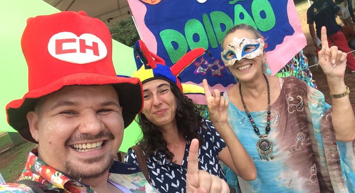 Chambari Doidão foi uma dos blocos a curtir o Carnaval dos CAPs