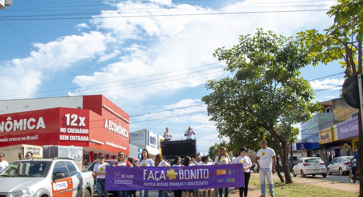 Caminhada em Taquaralto marca Dia Nacional de Combate ao Abuso e à Exploração Sexual de Crianças e Adolescentes.