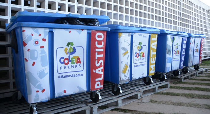  Além da limpeza regular de toda a cidade, com a varrição de ruas, coleta de lixo doméstico, a Prefeitura de Palmas desenvolve ações permanentes, como o Coleta Palmas