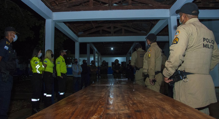 Operação Paz e Sossego recebeu apoio de agentes estaduais e municipais