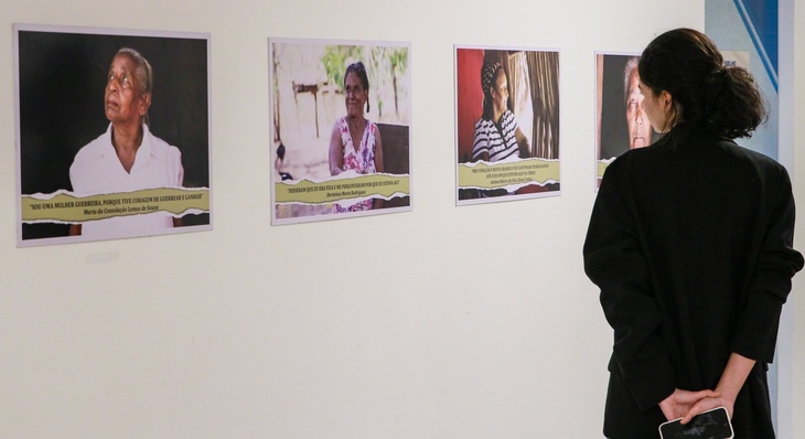 Exposição fotográfica ‘Mulheres Guerreiras Quilombolas’ ficará exposta até dia 20 de dezembro no Espaço Cultural