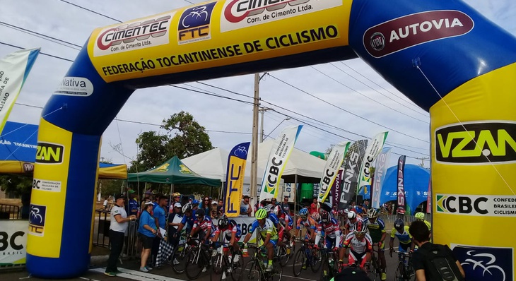 Ciclistas competem em Palmas pela 41ª Copa Norte e Nordeste de Ciclismo