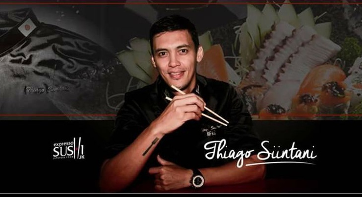 O sushiman chef Thiago Siintani também está na programação