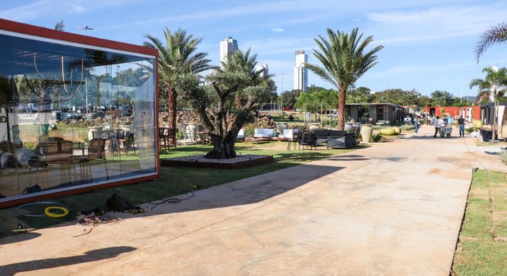 O Janelas CasaCor após encerrado deixará o paisagismo e parte da estrutura para o Parque das Artes