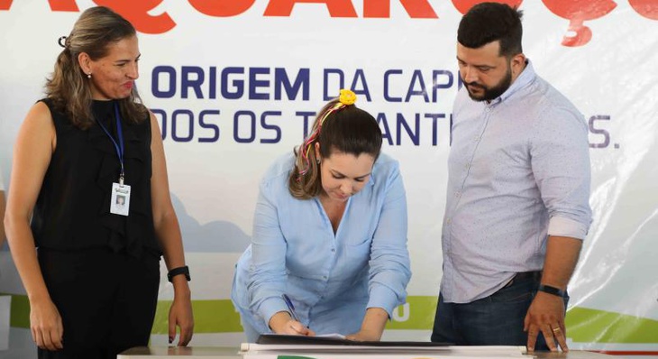Prefeita de Palmas assina um Protocolo de Intenções com a Agência Nacional de Assistência Técnica