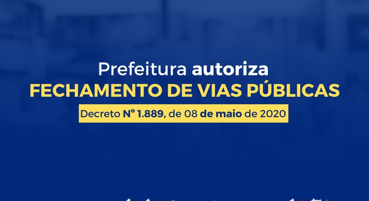 Decreto faz parte de um conjunto de medidas efetivas e preventivas adotadas pela Administração de Palmas para minimizar os riscos à população