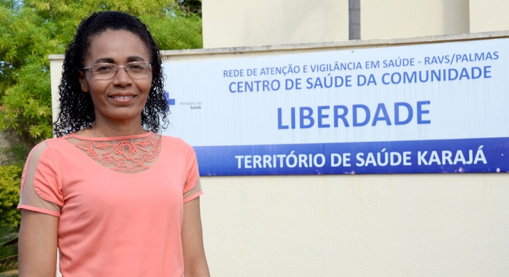 Bonfim agente de saúde que se tornou coordenadora do CSC Liberdade