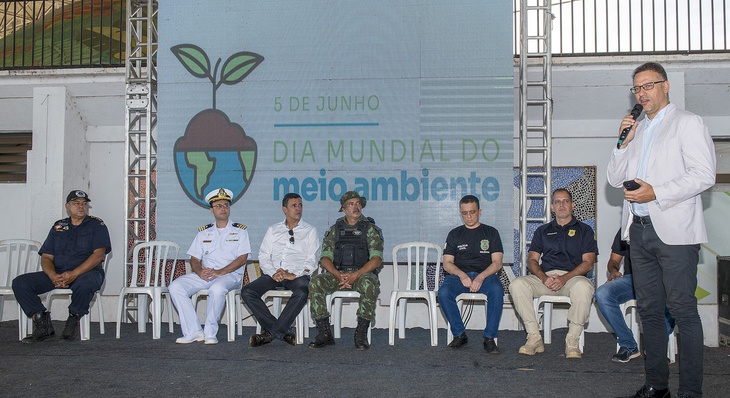 Presidente da FMA, Fábio Chaves no lançamento da 'Operação Malha Fina"