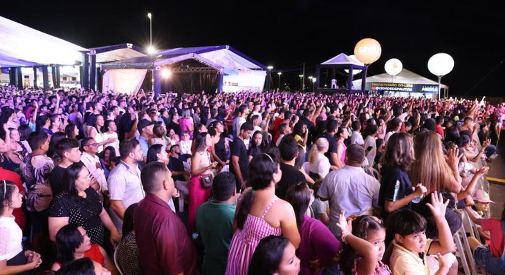 Público lotou a Vila Olímpica no encerramento do Capital da Fé