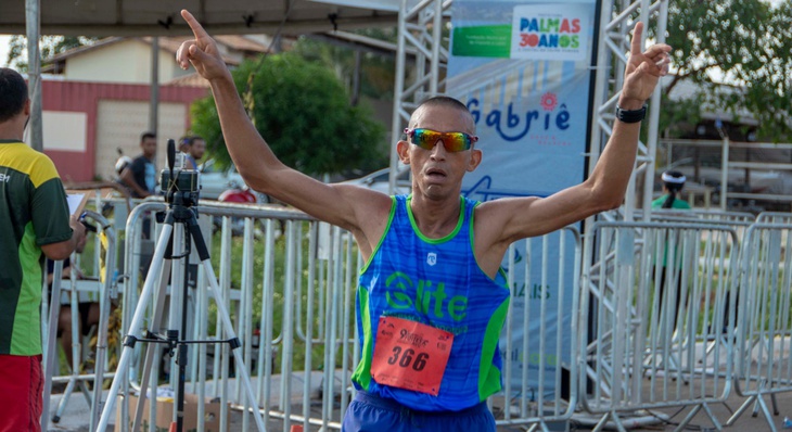 Colecionando vitórias, Antônio de Souza Dias, conhecido como Maranhão, terminou a prova com tempo de 51:10