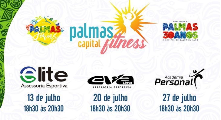 Ação faz parte do projeto Palmas Capital Fitness que tem como objetivo a promoção da saúde da população