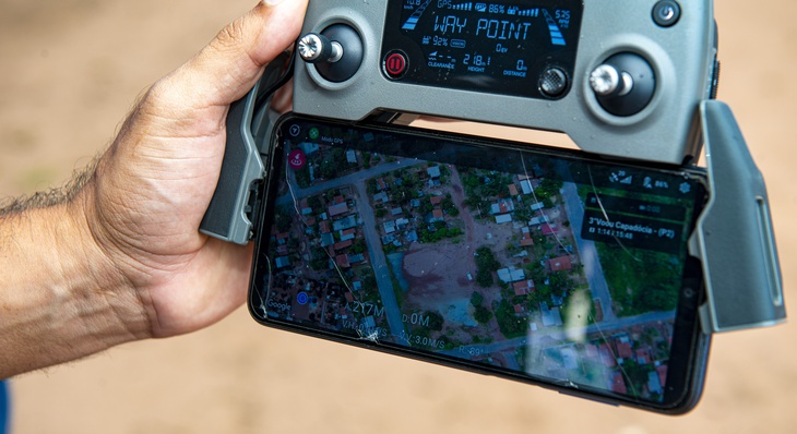 Vôo de drone na Capadócia marcou o início para o processo de regularização da área