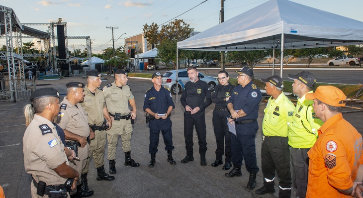 Forças de segurança municipal e estadual irão atuar de forma integrada na festivdade