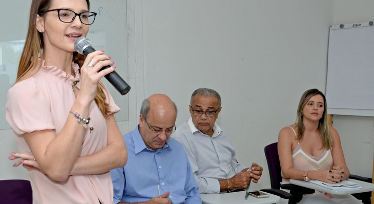 A presidente da Fundação Escola de Saúde Pública de Palmas (Fesp), Jaciela Leopoldino explica que o curso fortalecerá a rede de saúde pública do Estado